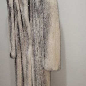 Vintage Let Out Full Length Mink Coat Approx size 8